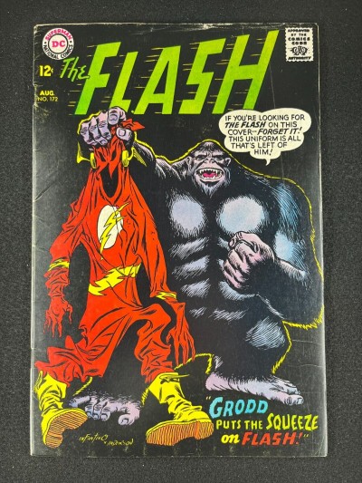 Flash (1959) #172 VG/FN (5.0) Grodd Carmine Infantino Cover and Art