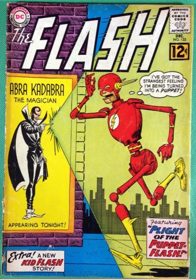 FLASH (1959) #133 GD (2.0) vs Abra Kadabra