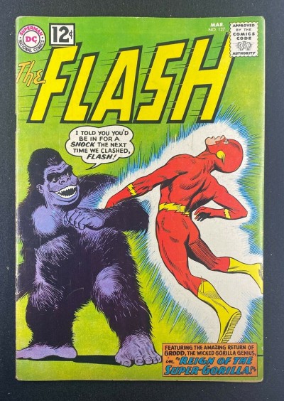 Flash (1959) #127 VG/FN (5.0) Gorilla Grodd Kid Flash Carmine Infantino Art