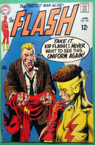 FLASH (1959) #189 FN/VF (7.0) Kid Flash Kubert cover