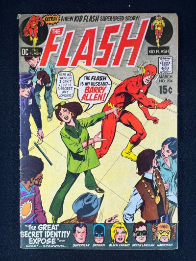 Flash (1959) #204 FN (6.0) Neal Adams Cover