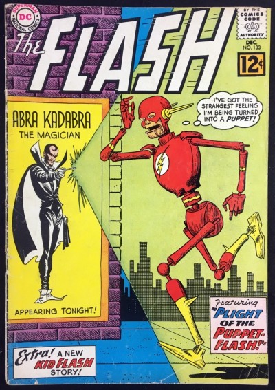 Flash (1959) #133 VG- (3.5) vs Abra Kadabra