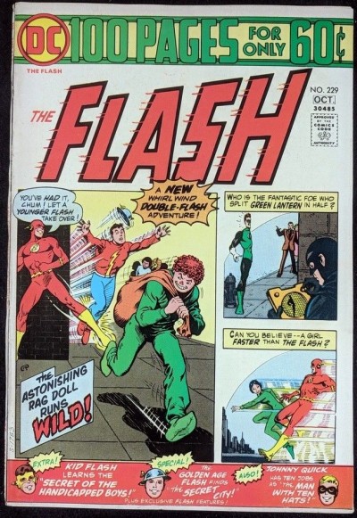 FLASH (1959) #229 FN/VF (7.0) 100 page giant