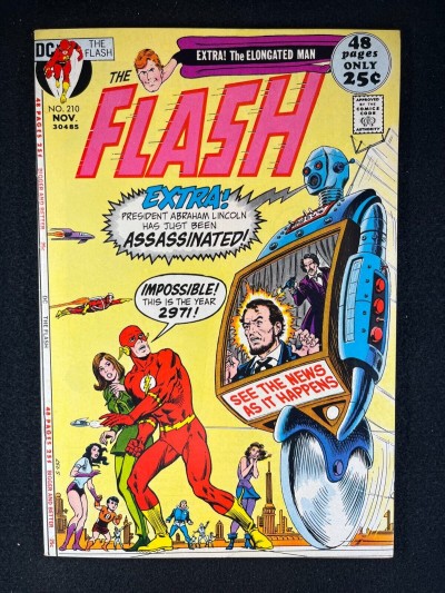 Flash (1959) #210 NM (9.4) Murphy Anderson Cover Elongated Man