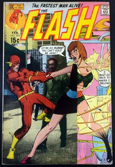Flash (1959) #203 FN+ (6.5) classic Neal Adams cover
