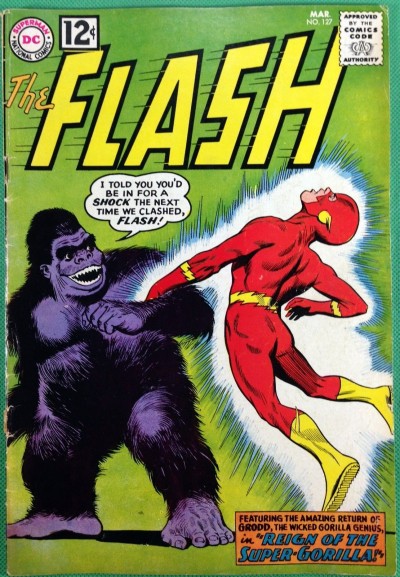 FLASH (1959) #127 GD/VG (3.0) Return of Gorilla Grodd nice eye appeal