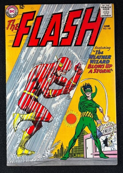 Flash (1959) #145 FN+ (6.5) Carmine Infantino Weather Wizard