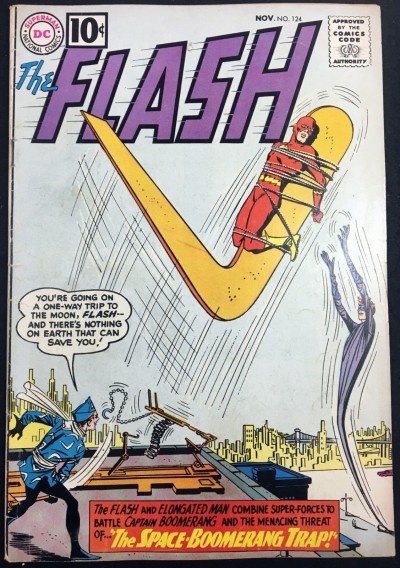 Flash (1959) #124 VG/FN (5.0) Captain Boomerang & Elongated Man cover