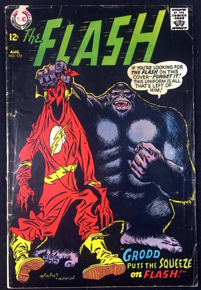 FLASH (1959) #172 GD (2.0) vs Gorilla Grodd