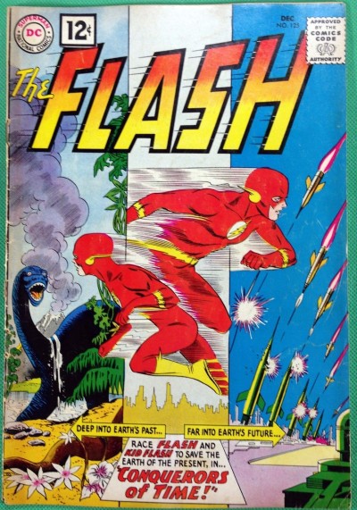 FLASH (1959) #125 VG- (3.5) Conquerors of Time story