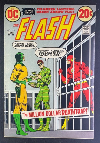 Flash (1959) #219 VG/FN (5.0) Nick Cardy Cover Neal Adams Art