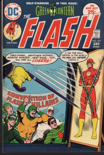 FLASH (1959) #231 FN- (5.5) co-starring Green Lantern rouges gallery cover