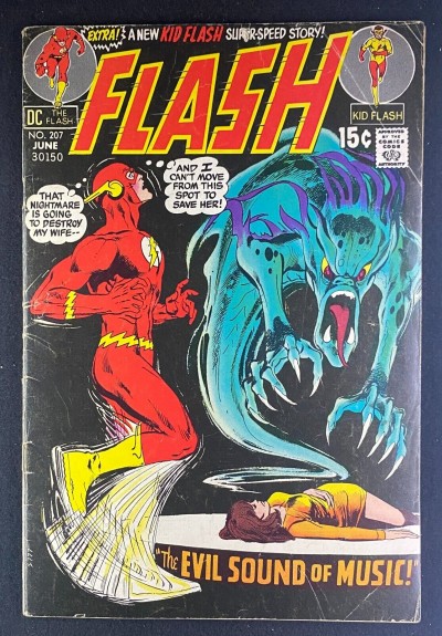 Flash (1959) #207 VG- (3.5) Neal Adams Cover