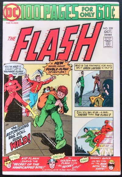 FLASH #229 VF+ 100 PAGES