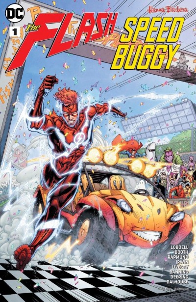 Flash/Speed Buggy Special (2018) #1 VF/NM Brett Booth Cover Hanna-Barbera