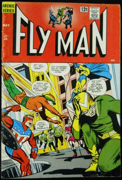 FLY MAN #31 VG ARCHIE COMICS