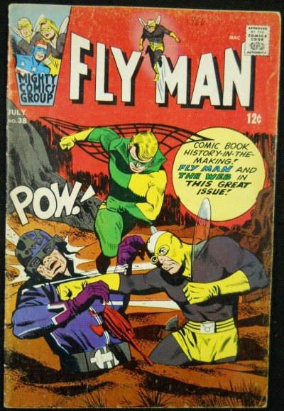 FLY MAN #38 VG ARCHIE COMICS