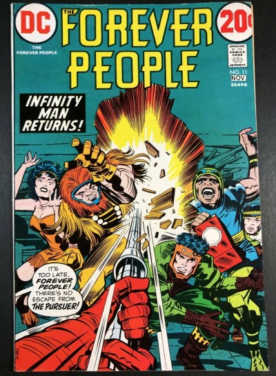Forever People (1971) #11 VF- (7.5) 1st appearance The Pursuer