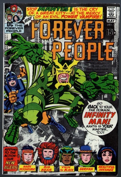 Forever People #2 VG/FN (5.0) 1st app Mantis / early Darkseid
