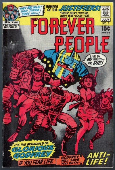 Forever People #3 FN (6.0) 1st app Glorious Godfrey