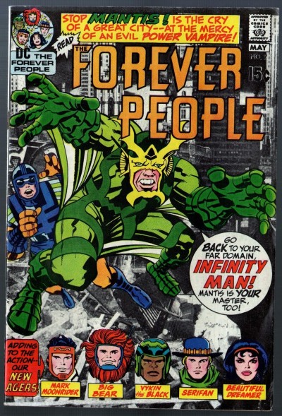 Forever People #2 VG/FN (5.0) 1st appearance Mantis early Darkseid