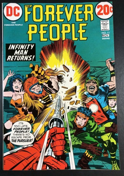 Forever People (1971) #11 VF (8.0) 1st appearance The Pursuer