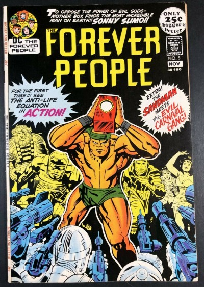 Forever People (1971) #5 VF+ (8.5) 1st app Lonar Darkseid app Kirby Story & Art