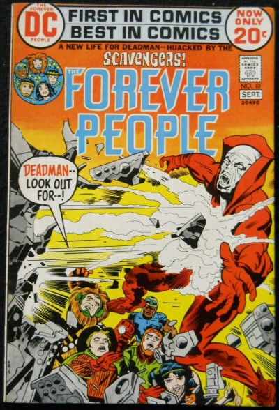 FOREVER PEOPLE #10 VF- JACK KIRBY