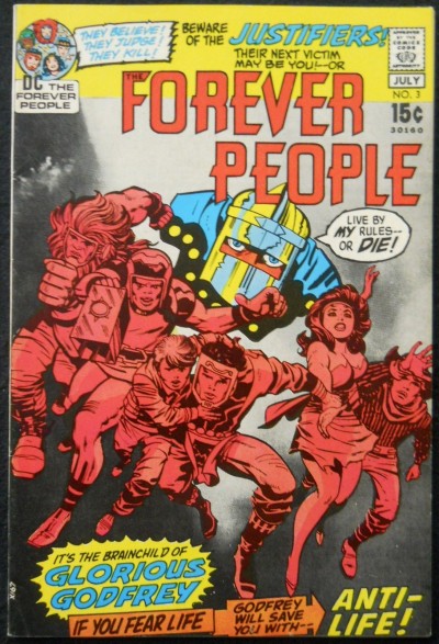 FOREVER PEOPLE #3 VF- JACK KIRBY