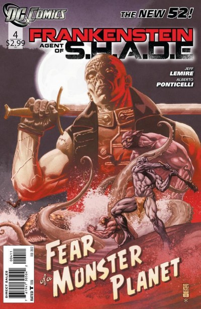 FRANKENSTEIN AGENT OF S.H.A.D.E #4 VF/NM THE NEW 52!