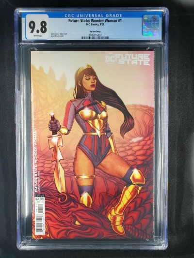 Future State Wonder Woman #1 (2021) CGC 9.8 WP Jenny Frison 1st Full Yara Flor!|
