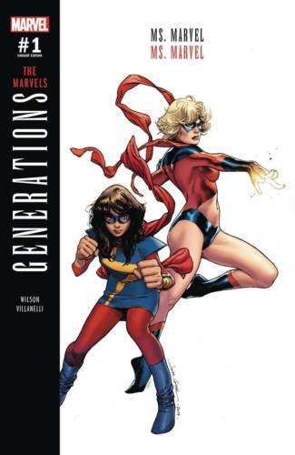 Generations: Ms. Marvel & Ms. Marvel (2017) #1 VF/NM Olivier Coipel Cover