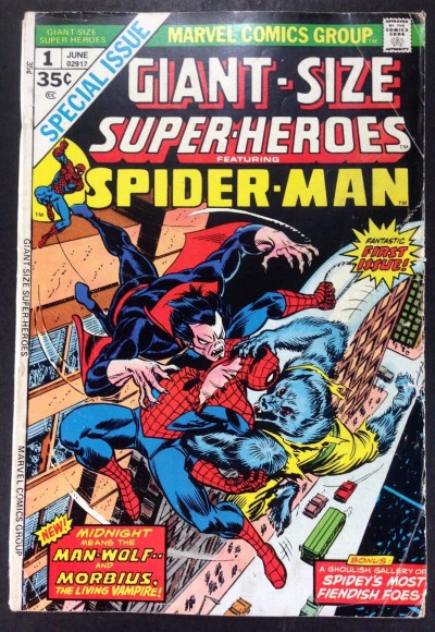 Giant Size Super-Heroes (1974) #1 GD (2.0) Spider-Man vs Morbius & Man-Wolf