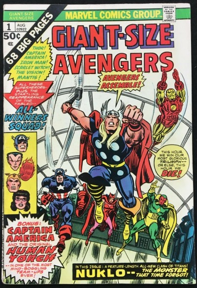 Giant-Size Avengers (1974) #1 FN (6.0) 