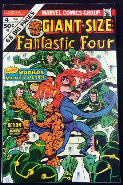 Giant-Size Fantastic Four (1975) #4 FN+ (6.5) 1st app Madrox the Multiple Man