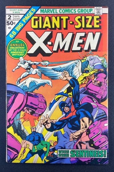 Giant-Size X-Men (1975) #2 VF (8.0) Neal Adams Reprints X-Men #57
