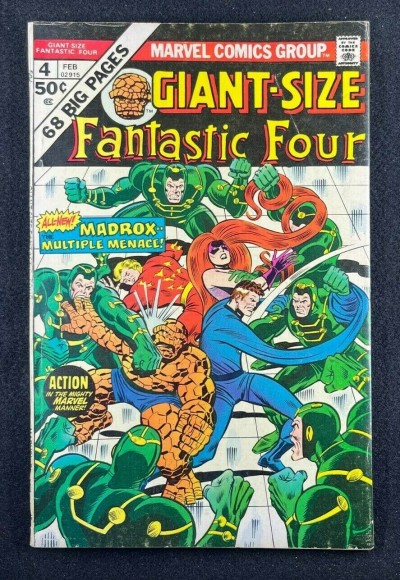 Giant-Size Fantastic Four (1974) #4 FN (6.0) 1st App Jamie Madrox Multiple Man