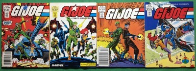 G.I.Joe Comics Magazine (1986) 1 2 3 4 VF (8.0) Digest Size higher grade copies