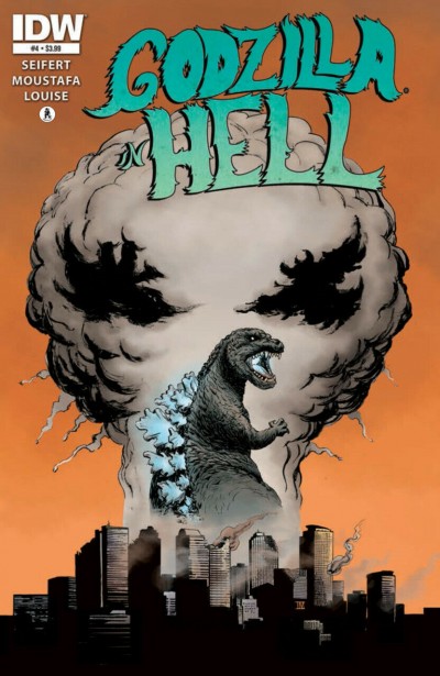Godzilla in Hell (2015) #4 of 5 VF/NM Ibrahim Moustafa Cover IDW