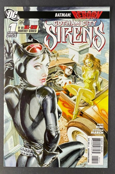 Gotham City Sirens (2009) #1 NM- (9.2) 1:25 JG Jones Variant Cover