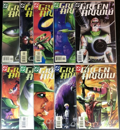 Green Arrow (2001) #1-10 NM (9.4) complete Quiver Story Line By Kevin Smith