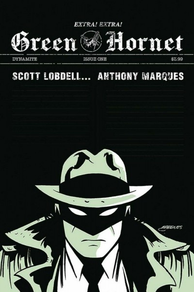 Green Hornet (2020) #1 VF/NM Marques Cover Dynamite