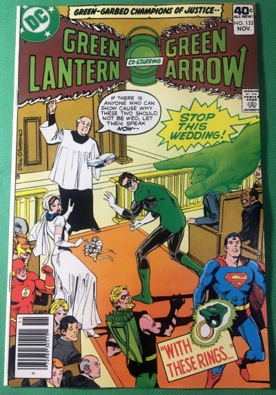 Green Lantern (1960) #122 VF- (7.5) w/Green Arrow 2nd app Guy Garner