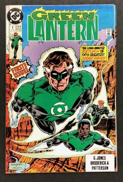 Green Lantern (1990) #1 VF/NM Pat Broderick Art Hal Jordan