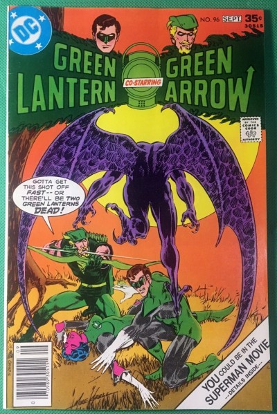 Green Lantern (1960) #96 VF- (7.5) w/Green Arrow Mike Grell cover