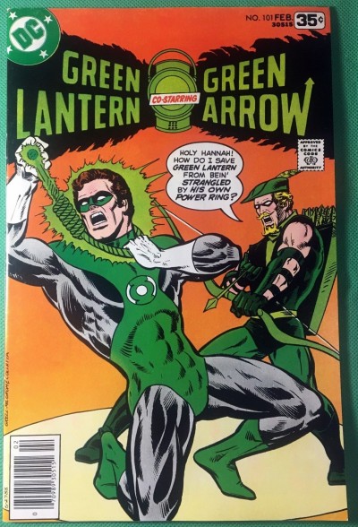 Green Lantern (1960) #101 VF (8.0) w/Green Arrow 