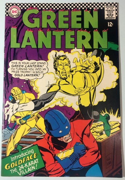 Green Lantern (1960) #48 VF- (7.5) 1st app Goldface
