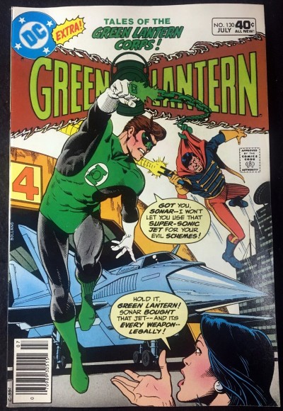 Green Lantern (1960) #130 VF+ (8.5) vs Sonar Tales of the G.L. Corps