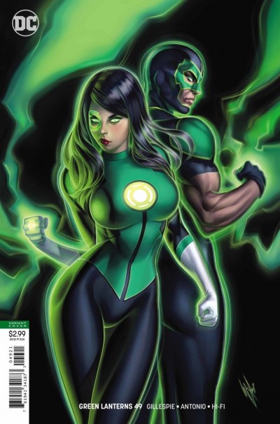 Green Lanterns (2016) #49 VF/NM (9.0) Warren Louw variant cover B