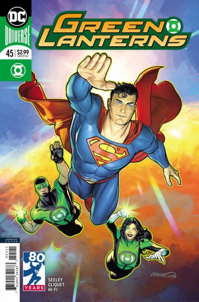 Green Lanterns (2016) #45 VF/NM 80 Years of Superman Variant Cover DC Universe